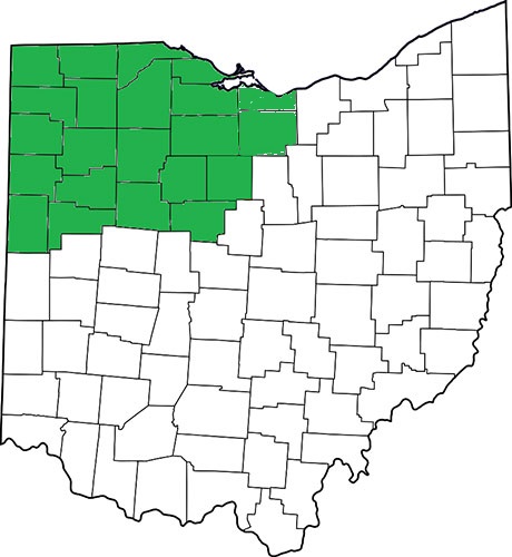 Northwest Ohio Map