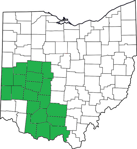 Southwest Ohio Map